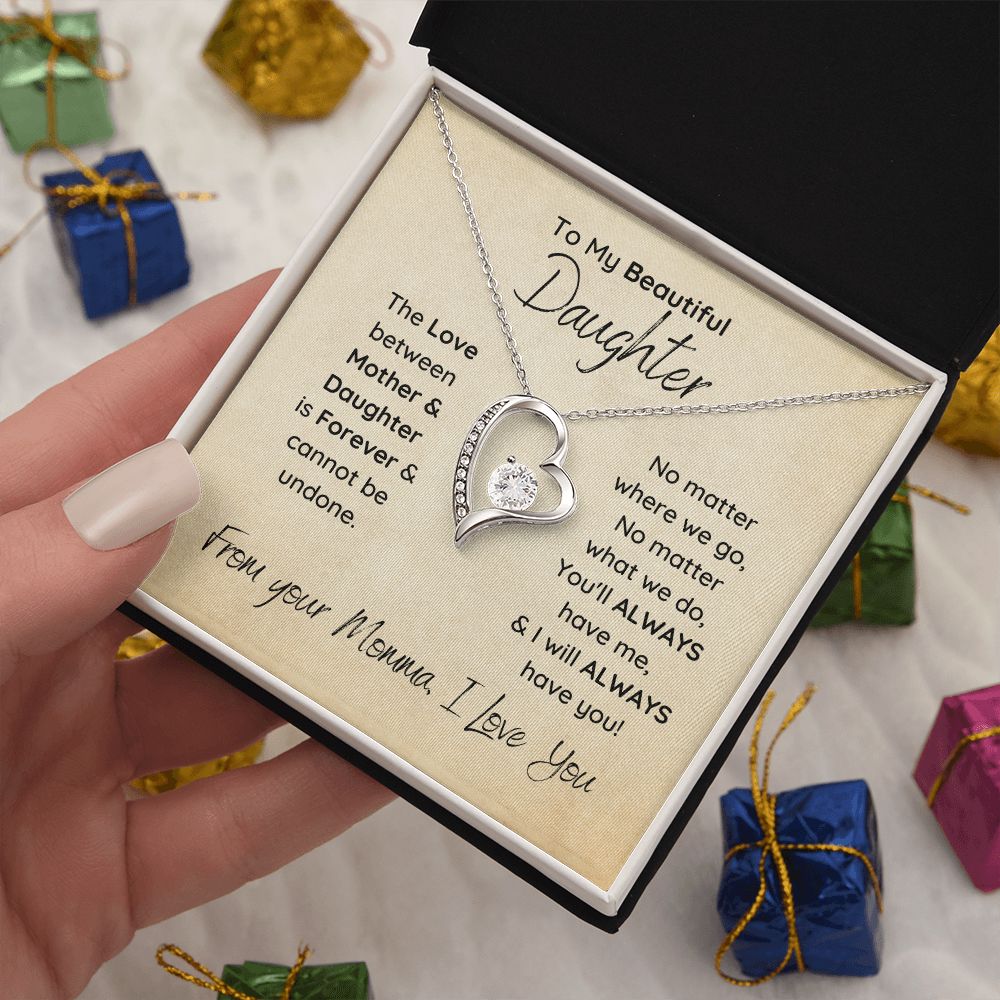 Forever Love Necklace - Gift for Daughter