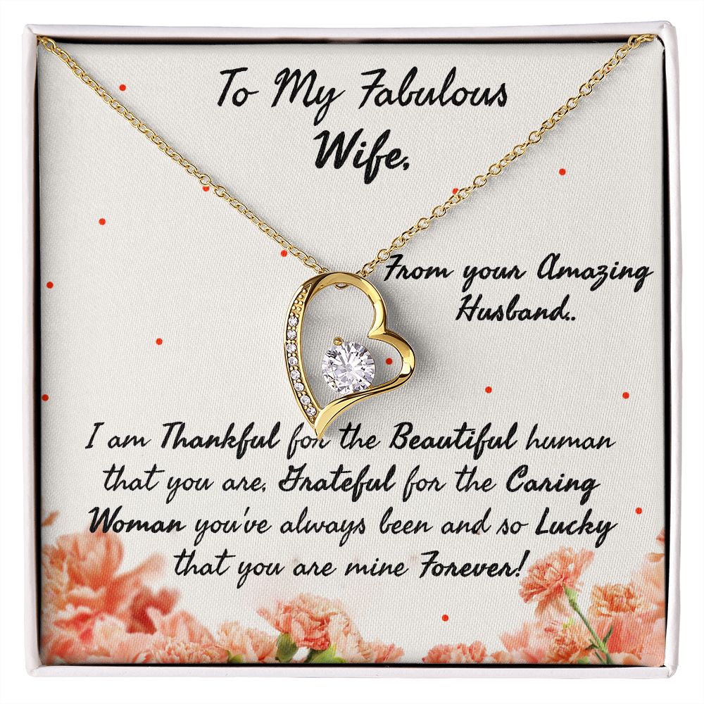 Forever Love Necklace  - Gift to my Fabulous Wife